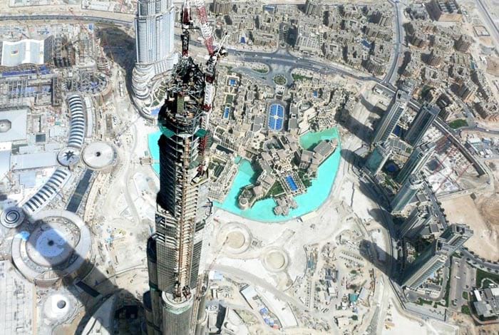 Il Burj Khalifa in costruzione | Wiki: Imre Solt CC BY-SA 3.0
