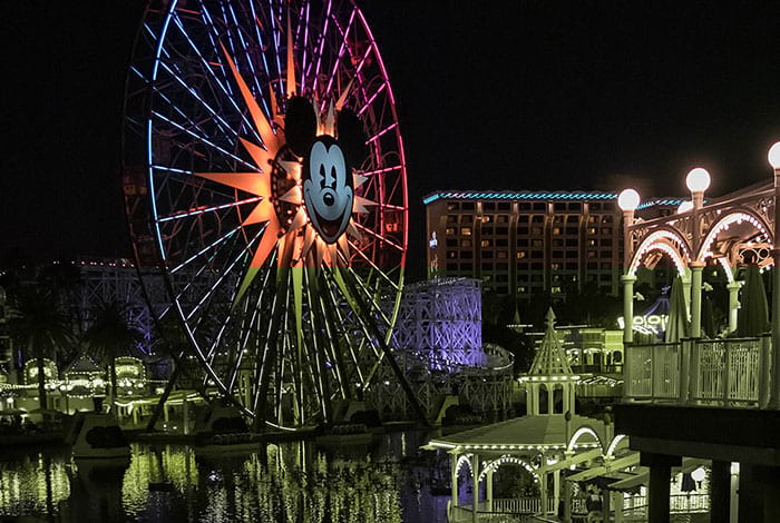 The Pixar Pal-A-Round at Disney California Adventure Park.