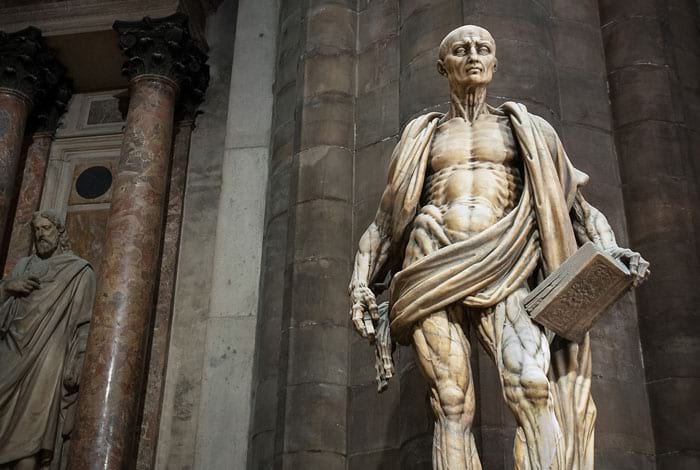 La statua di Bartolomeo | Foto: Flickr, Gary Campbell-Hall - CC BY 2.0