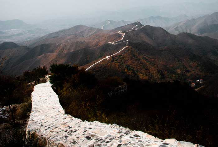 Mind the Wild Sections of the Great Wall