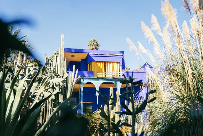 The Villa Oasis in the Majorelle Gardens