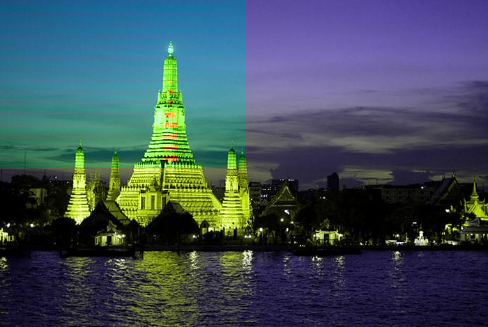 Wat Arun at Dusk | Flickr: Mark Fischer CC BY-SA 2.0